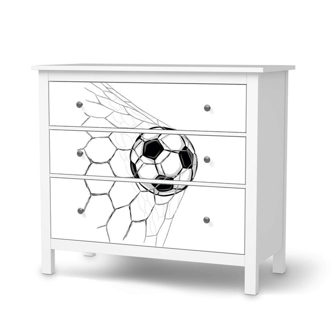 Möbelfolie IKEA Hemnes Kommode 3 Schubladen - Eingenetzt- Bild 1