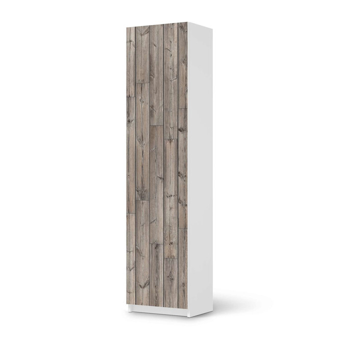 Möbelfolie IKEA Pax Schrank 201cm Höhe - 1 Tür - Dark washed- Bild 1