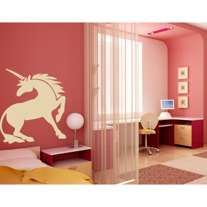 Wandtattoo Einhorn