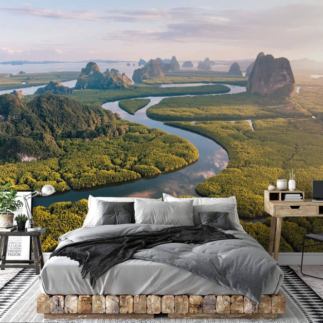 Fototapete Colombo - Idyllische Sicht