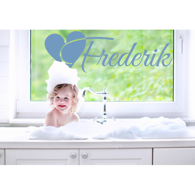 Glasdekor Wunschtext Initiale F - Bild 1