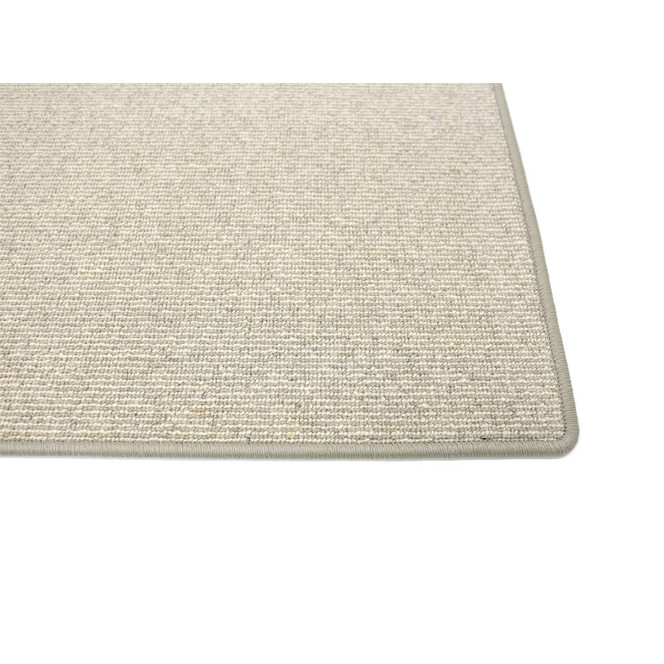 Leeds Fein Berber Kettelteppich in Hellgrau 603