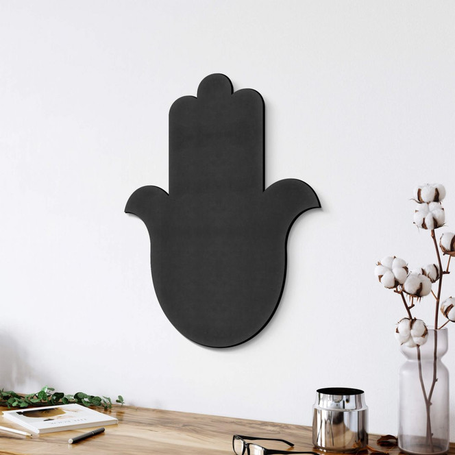 MDF - Holzdeko - Yoga Hamsa Hand Silhouette