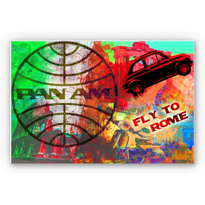 Wandbild PAN AM - Rom