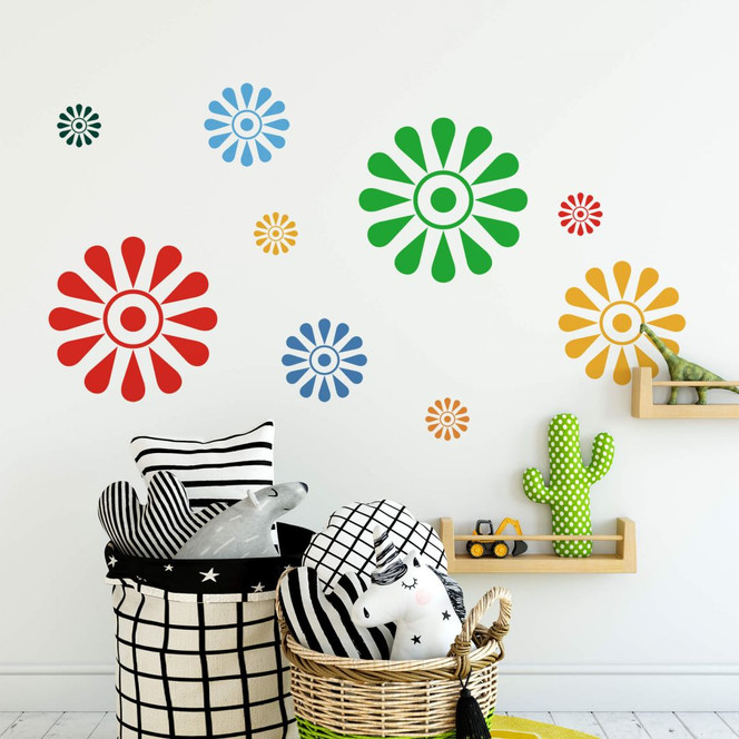 Wandtattoo Sommerblüte 1