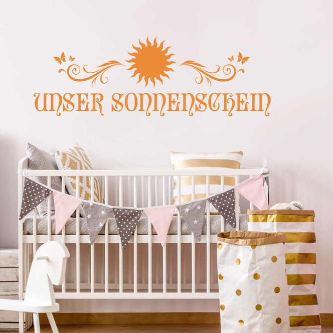 Wandtattoo Unser Sonnenschein 2