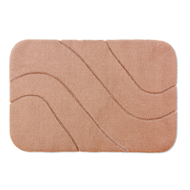 Bahama Badteppich Wunschmass in Peach 405
