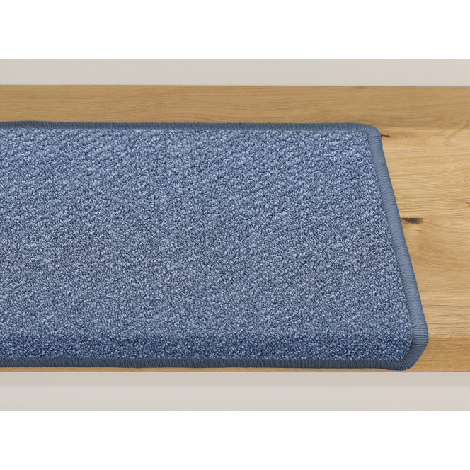 Bijou Loop Stufenmatte Stufenmatte Rechteckig Wunschmass in Hellblau