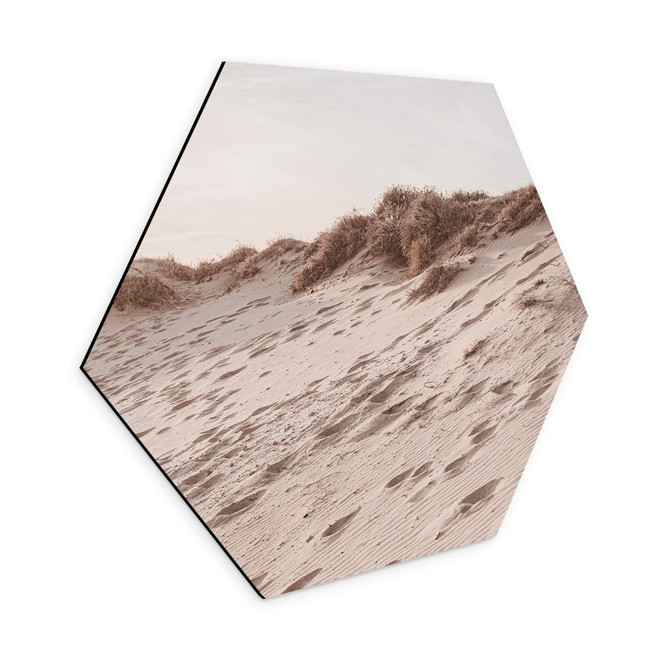 Hexagon - Alu-Dibond 1X Studio - Sandstrand