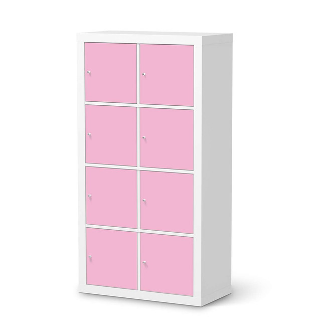 Klebefolie IKEA Expedit Regal 8 Türen - Pink Light- Bild 1