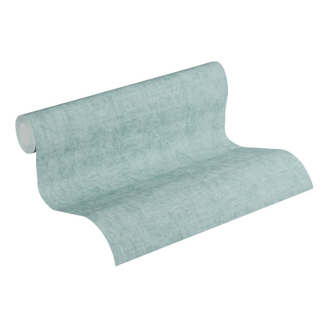 Livingwalls Vliestapete New Walls Cosy & Relax Unitapete einfarbig blau, grün