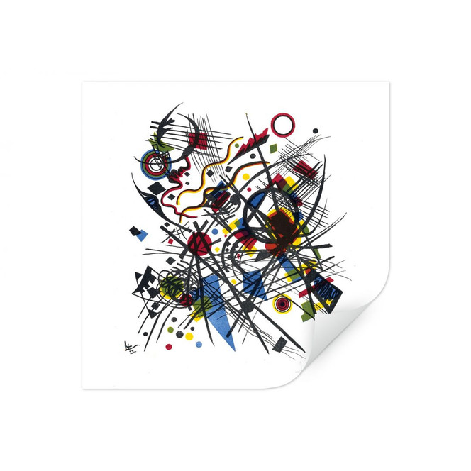 Wallprint Kandinsky - Lithographie fuer die Bauhausmappe