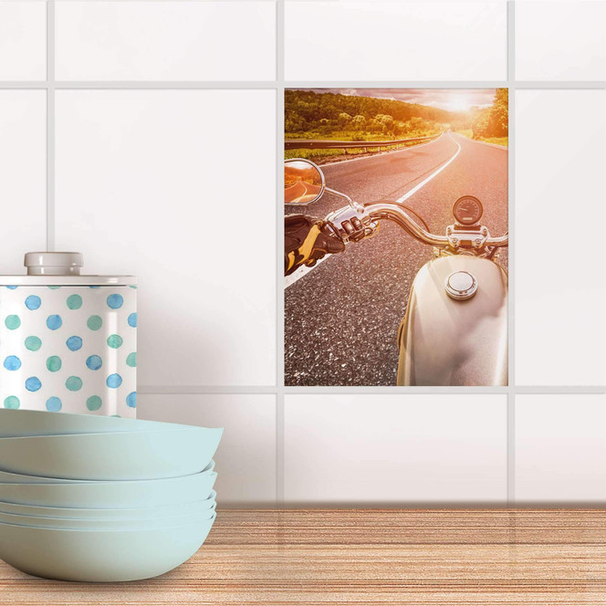 Fliesensticker - Easy Rider
