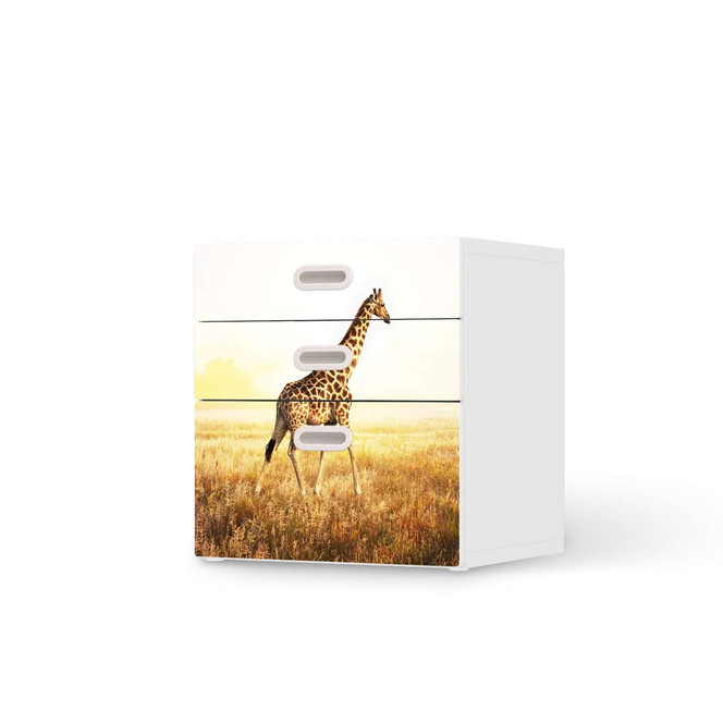 Folie IKEA Stuva / Fritids Kommode - 3 Schubladen - Savanna Giraffe- Bild 1