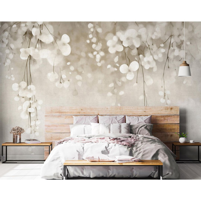 Guido Maria Kretschmer Fototapete Ivory Rain- Art Edition 2 grau