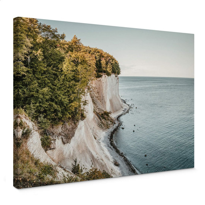 Leinwandbild Königsstuhl auf Rügen