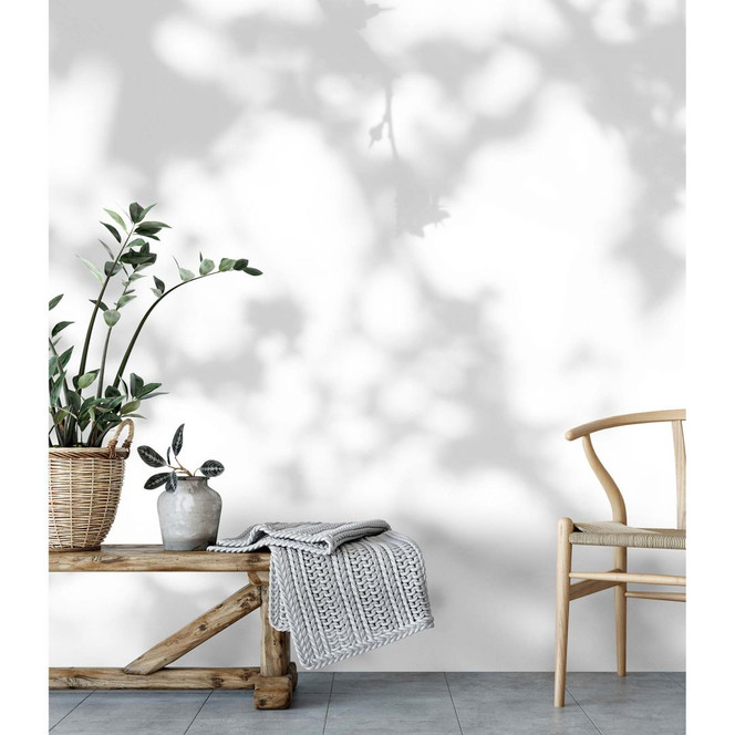 Livingwalls Fototapete Walls by Patel 3 Light Room 1 grau, weiss - Bild 1