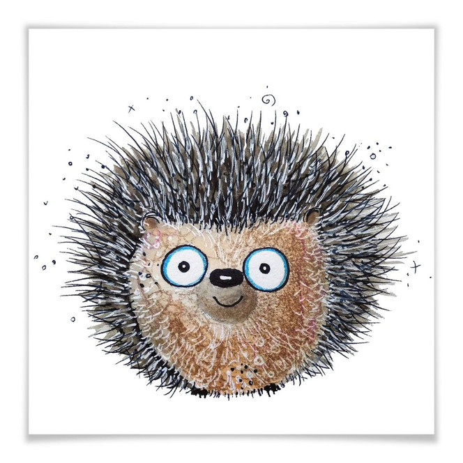 Poster Hagenmeyer - Kleiner Igel