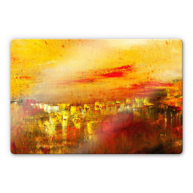 Glasbild Niksic - Die Stadtstille