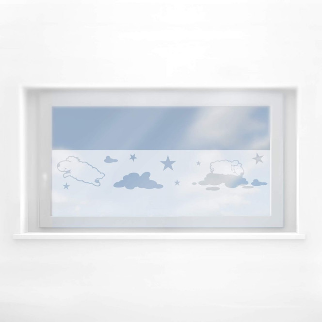 Milchglasfolie Schäfchen