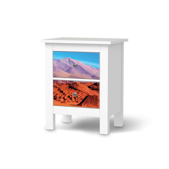 Möbelfolie IKEA Hemnes Kommode 2 Schubladen - Arizona- Bild 1
