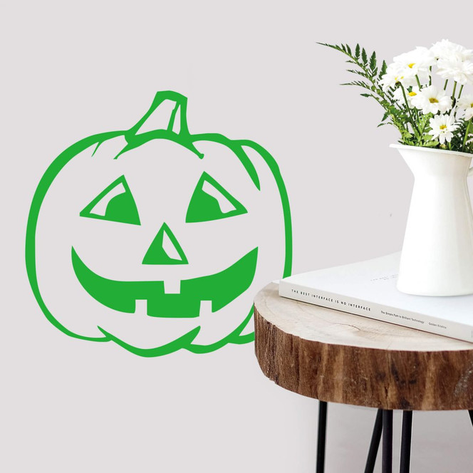 Wandtattoo Kürbis