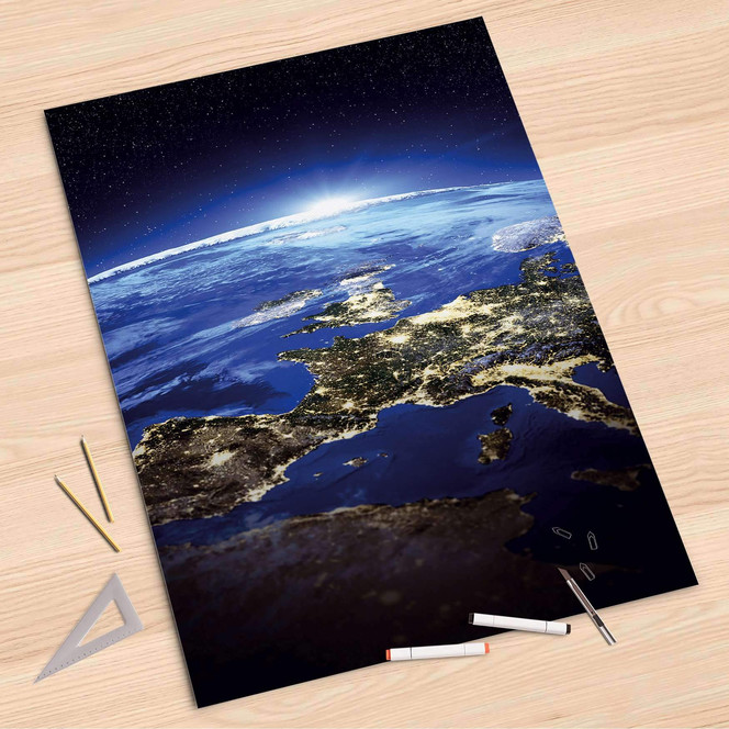 Folienbogen (80x120cm) - Earth View- Bild 1