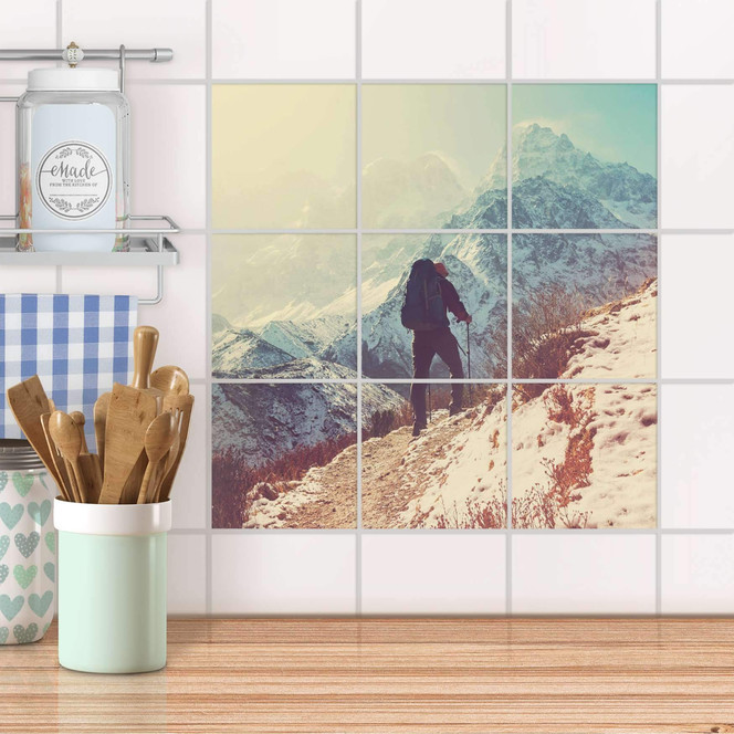 Klebefliesen - The sky is the limit - 9er Set