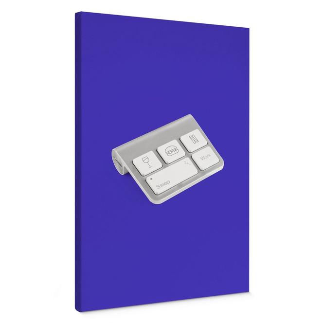 Leinwandbild Tastatur des Lebens - Pozdniakov