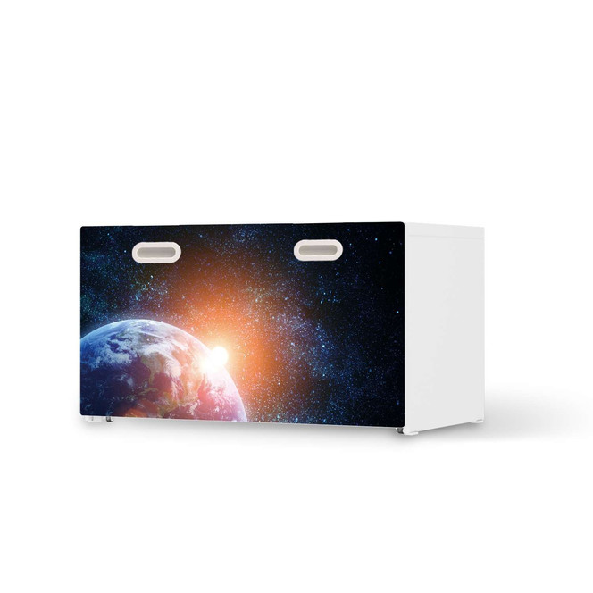Möbelfolie IKEA Stuva / Fritids Bank mit Kasten - Sunrise- Bild 1