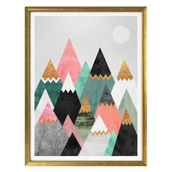 Poster Fredriksson - Bunte Berge