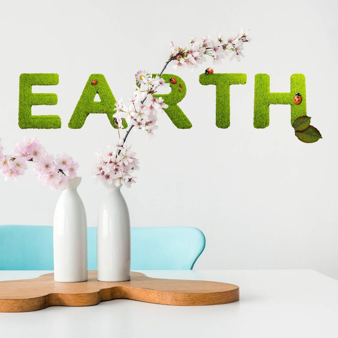 Wandtattoo Earth