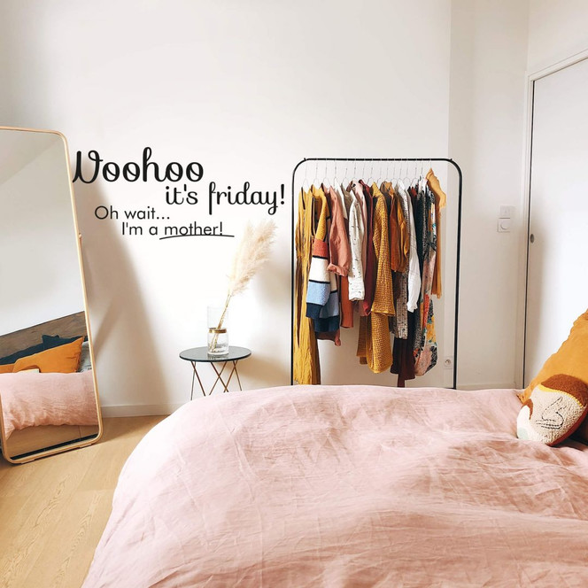 Wandtattoo Woohoo it's friday!