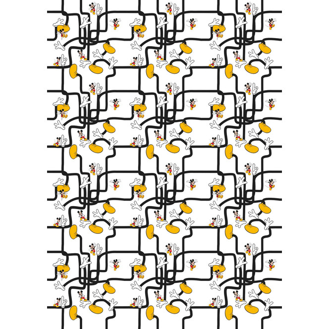 Fototapete Mickey Mouse - Foot Labyrinth