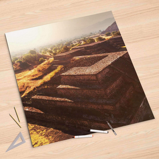 Folienbogen (90x90cm) - Teotihuacan- Bild 1