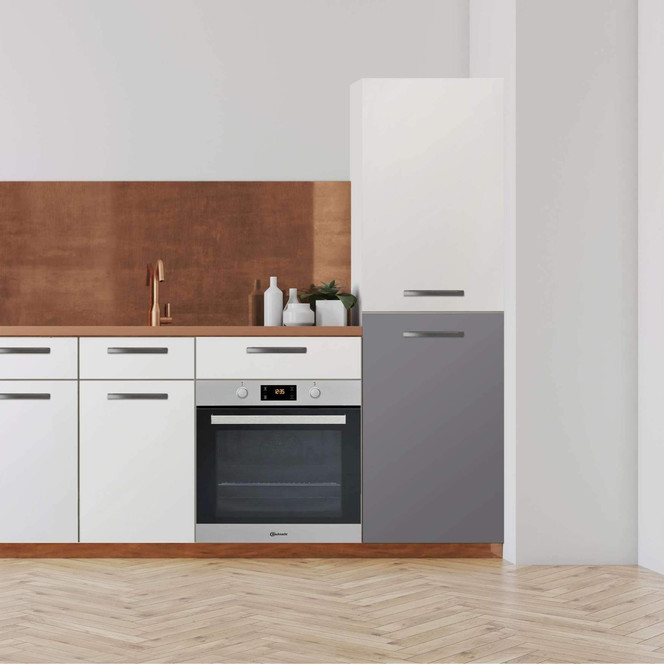 Klebefolie - Hochschrank (60x100cm) - Grau Light- Bild 1