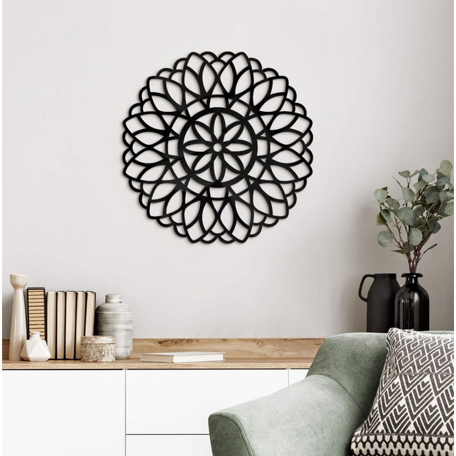 Acryldeko Mandala Blume des Lebens