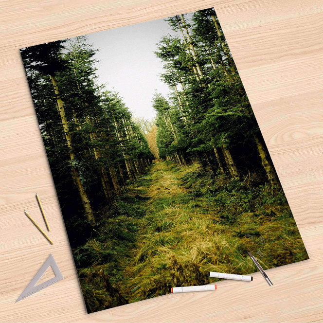 Folienbogen (80x120cm) - Green Alley- Bild 1