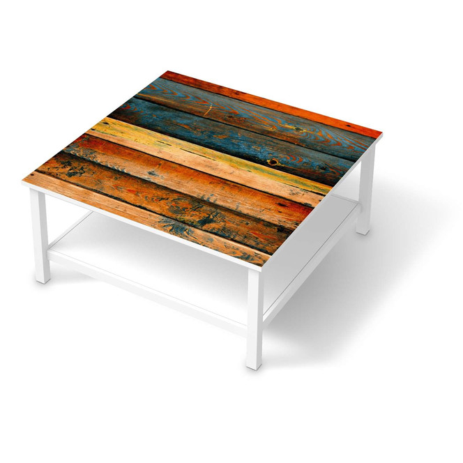 Klebefolie IKEA Hemnes Tisch 90x90cm - Wooden- Bild 1
