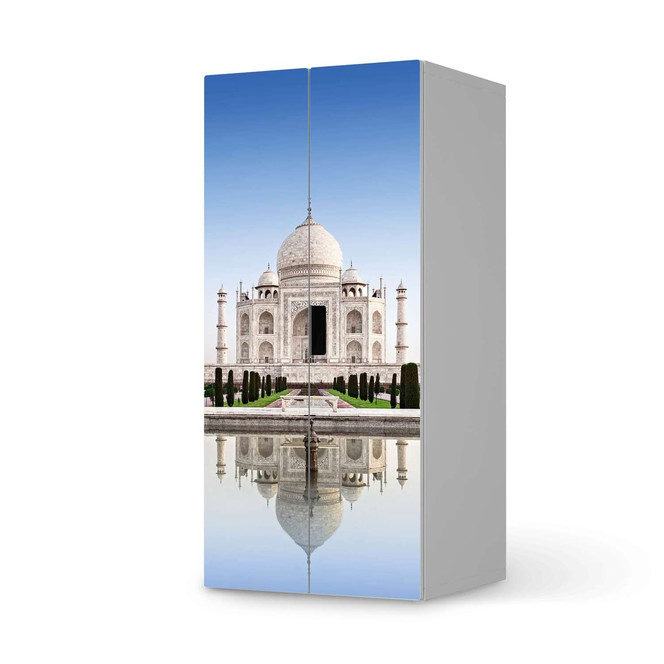 Möbelfolie IKEA Stuva / Malad Schrank - 2 grosse Türen - Taj Mahal- Bild 1