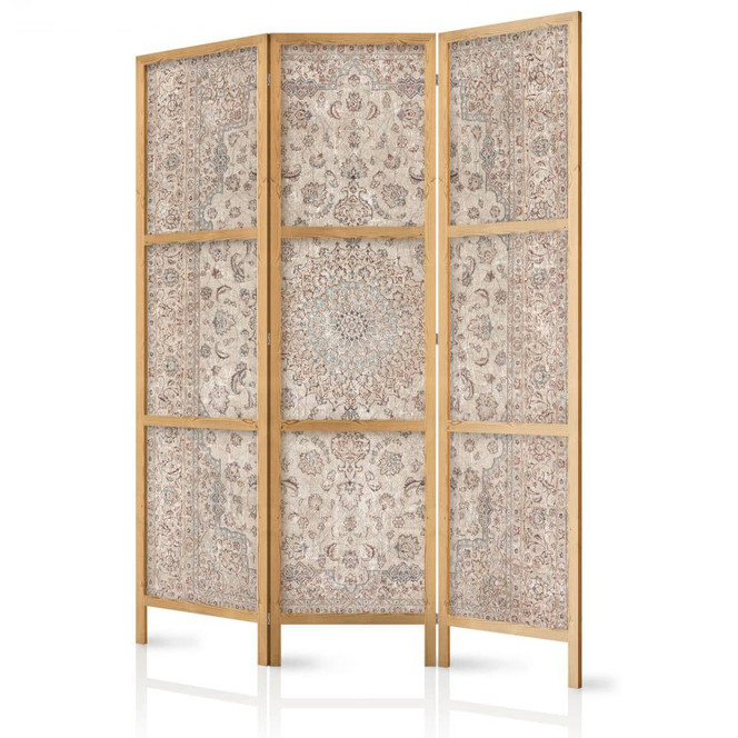 Japanischer Paravent, Raumteiler freistehend, Trennwand - Desert Nights: Ornamented Persian Carpet - Bild - 1