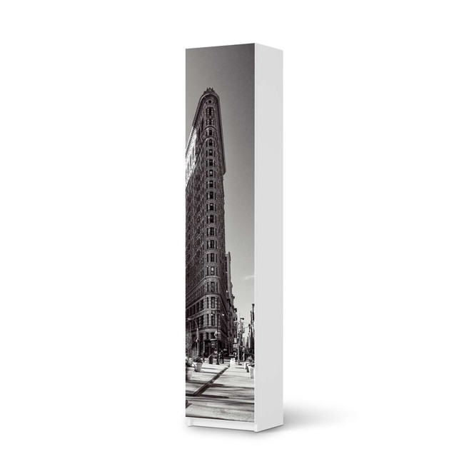 Klebefolie IKEA Pax Schrank 236cm Höhe - 1 Tür - Manhattan- Bild 1