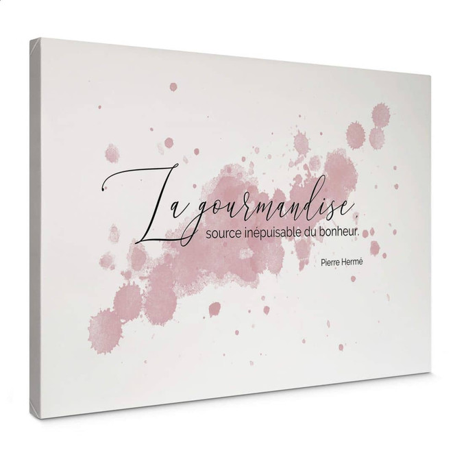 Leinwandbild La gourmandise