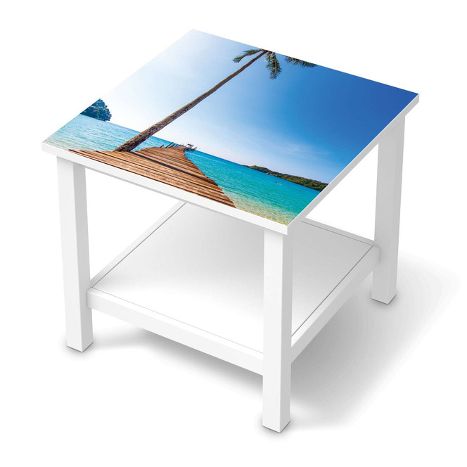 Möbel Klebefolie IKEA Hemnes Tisch 55x55cm - Caribbean- Bild 1