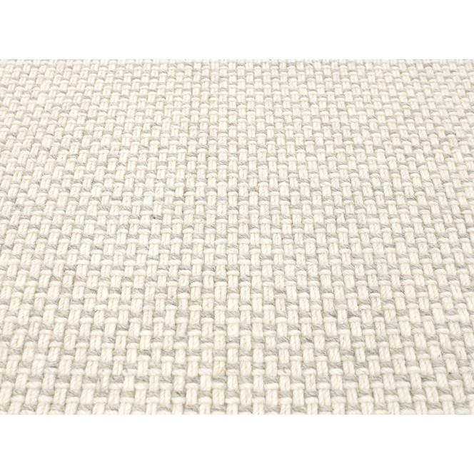 Elba Wollteppich Rechteck Wunschmass in Pearl