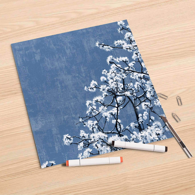 Folienbogen (30x30cm) - Spring Tree- Bild 1