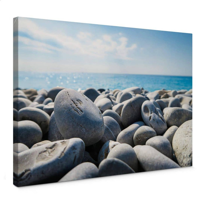 Leinwand - Steinstrand 01