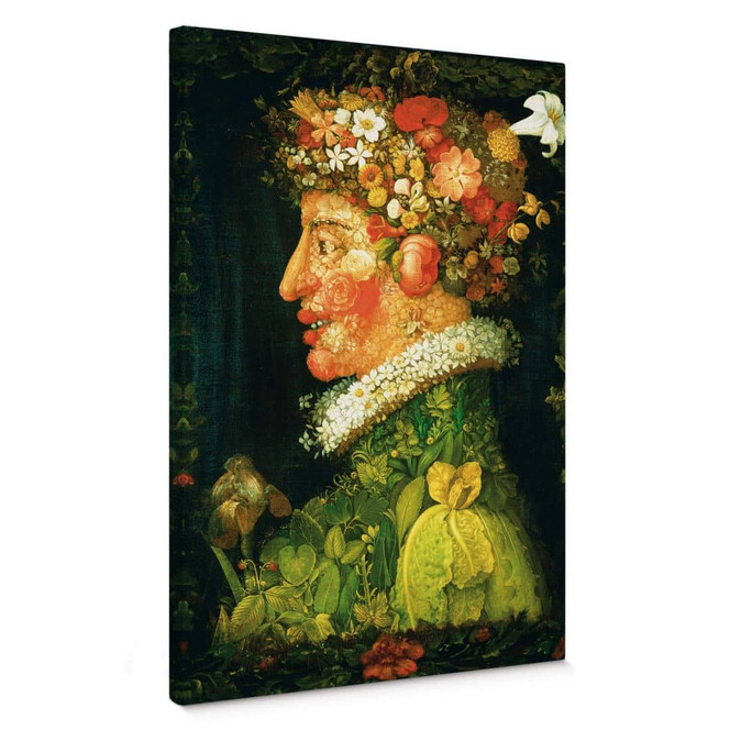 Leinwandbild Giuseppe Arcimboldo - Der Frühling
