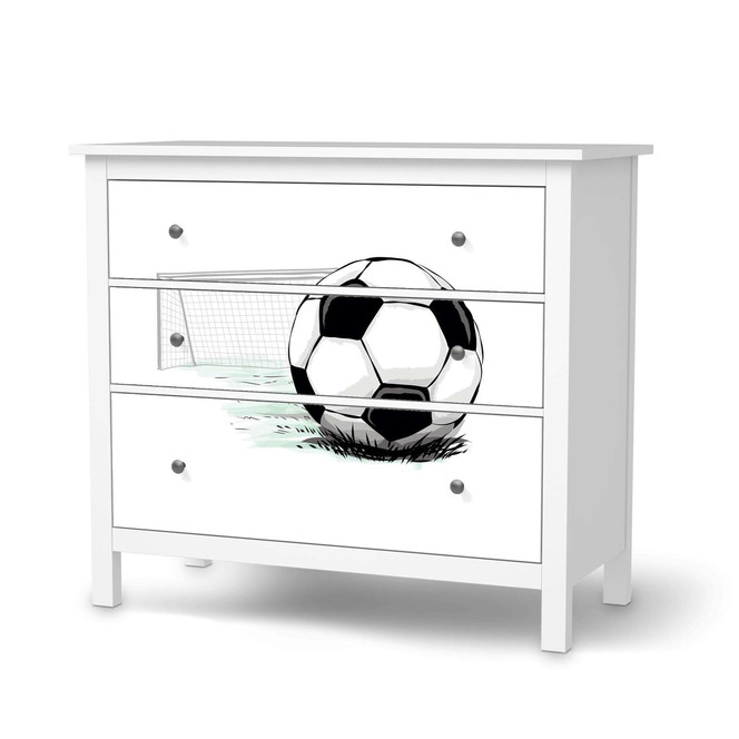 Möbelfolie IKEA Hemnes Kommode 3 Schubladen - Freistoss- Bild 1