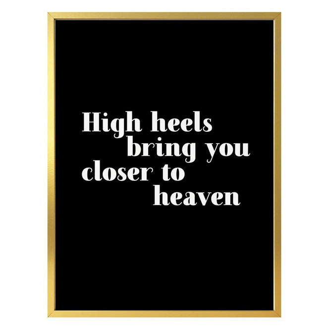 Poster High heels bring you closer